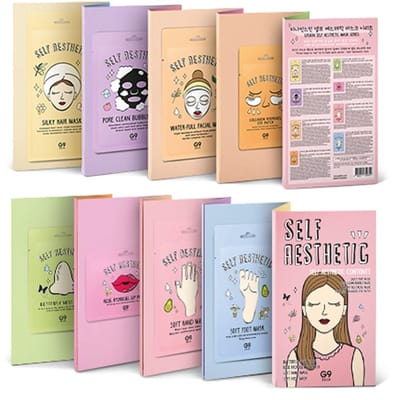 Self Aesthetic Magazine Mask Lote 8 Pz