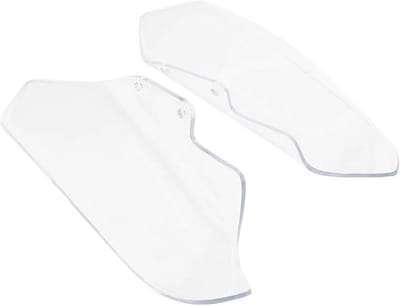 Motorcycle Wind Deflectors - Handkappen Handkappen - Bescherming Motorrijden - Onderbreekt Luchtstromen - 2 Stuks - Transparant