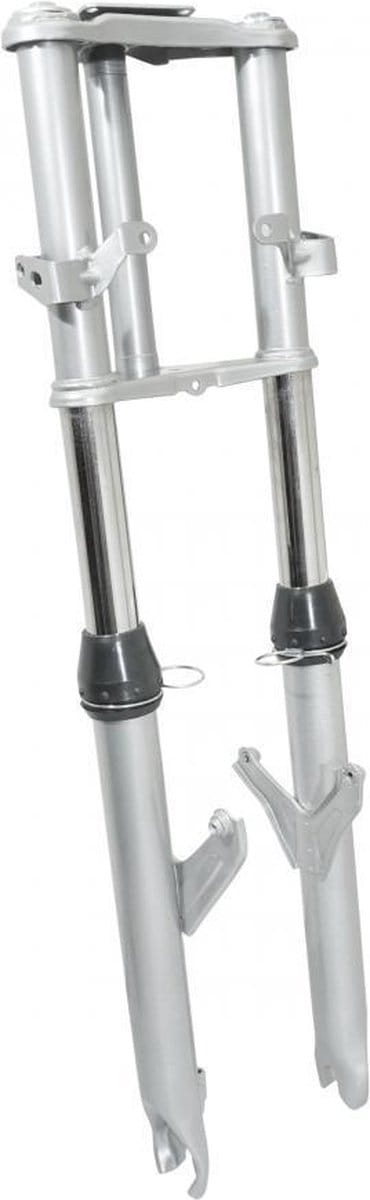 grijs telescoopvork rsm voor bromfiets mbk 50 dakota diameter 30mm nieuw