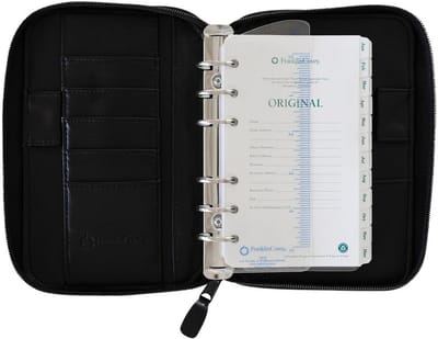 Ringgebonden Planningsysteem met Ongedateerde Agenda en Ritssluiting Organizer