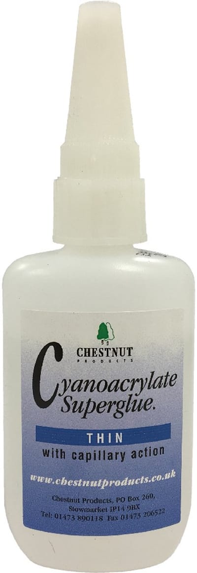 Chestnut - Cyanoacrylate Superglue - Cyanoacrylaat lijm - Dun - 50 gr