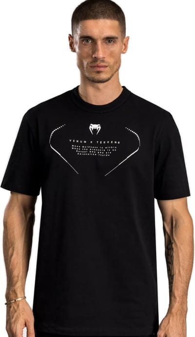 Venum x Tekken 8 Jin Kazama T-shirt Zwart Wit - S