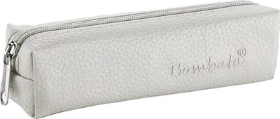 Bombata Etui Classic 19 X 5 Cm Kunstleer Grijs