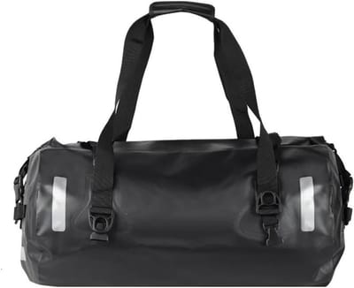 Motorfiets Bagage Tassen - Motorfiets Zadeltassen Achtertas - Motor Avontuur - Waterdichte Roll-Top Sluiting - 40L 80L - Zwart