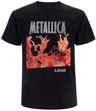 Metallica T-shirt - Load Tracklist - M tot L - voor Mannen - zwart
