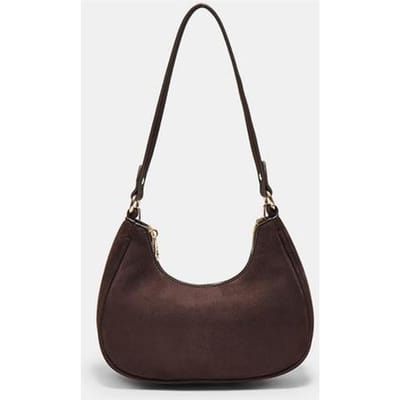 Stradivarius Halvemaanvormige schoudertas  Bruin OS