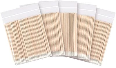 Microblading Wattenstaafjes Houten Katoenen Applicators 500 Stuks