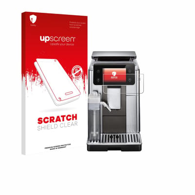 upscreen - Screenprotector voor DeLonghi PrimaDonna Aromatic ECAM630.75.TSM - Folie Beschermfolie transparant