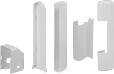 Afdekkappen Ramen - Dopjes Set - Bescherming Beslag - Alleen voor ROTO NT - 6 Stuks - Wit