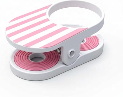 Daity 1 stuk - Universele clip-on bekerhouder – Draagbare, antislip drankhouder – Multifunctionele bevestiging voor tafels, buiten en stoelleuningen