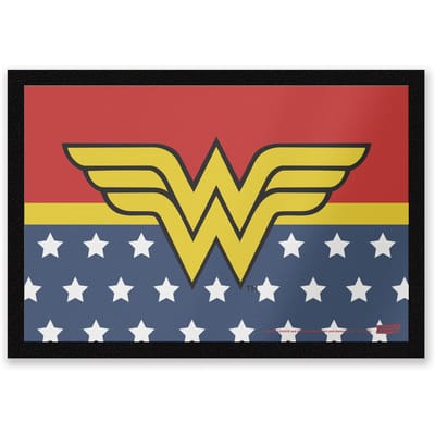 DC Comics Wonder Woman Logo Entrance Mat