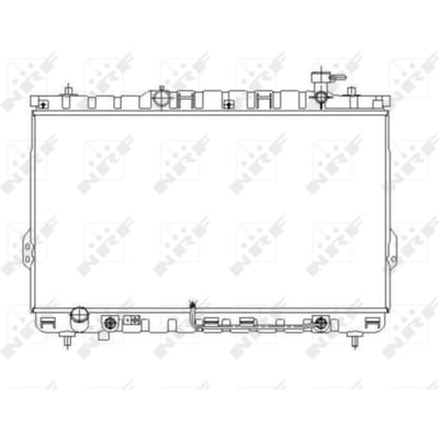 Radiator, motorkoeling NRF 53646