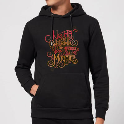 Fantastic Beasts No-Maj hoodie - Zwart - S