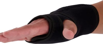 New Age Devi - Polsbrace voor Extra Stabiliteit en Comfort - Zwart
