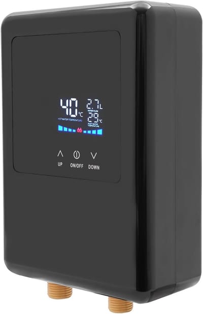Krachtige Elektrische Doorstroomboiler 4,5 kW met LCD Scherm voor Keuken en Badkamer