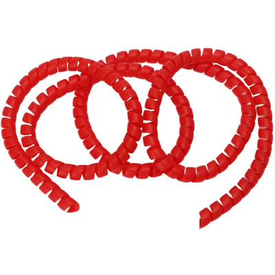 Scooter Universele Spiraalkabel Draadwikkeling Plastic Spiraal Remleidingwikkeling voor M365 Pro Elektrische Scooter Red rood