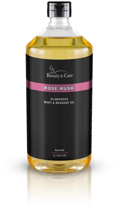 Rozenmusk massage olie - Beauty & Care - 1 L. new