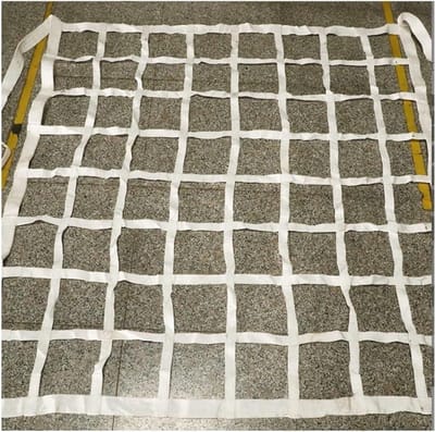 Vracht Hijsnet - Lading Net - Goederen Verplaatsen - Duurzaam Nylon Gaas - 1 X 1M 2 Ton - Niet Gespecificeerd
