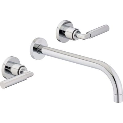 Dornbracht Tara. Three-hole washbasin wall mixer 36717882-00