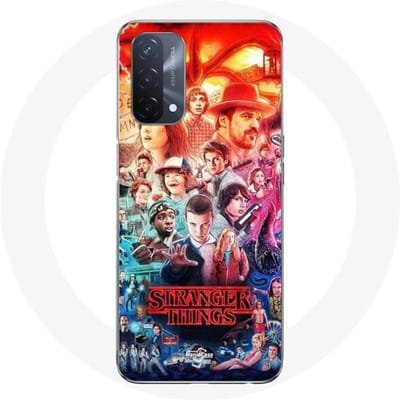 Oppo A93 5G hoesje Stranger Things-serie seizoen 4