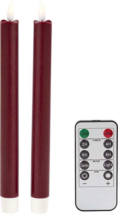 Addison Ross kaars 23cm LED Cherry
