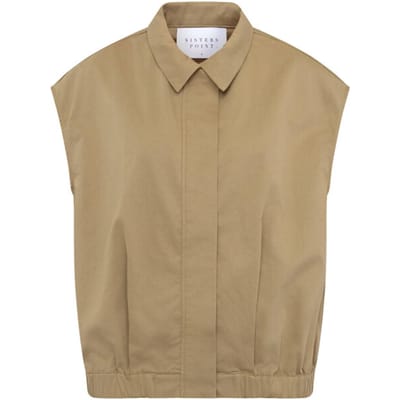 SisterS point Gilet Edith Ve 20209 D.sand Dames Maat - M