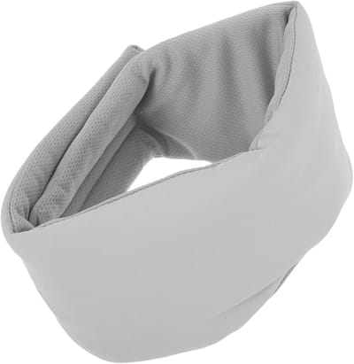 Ademend Slaapmasker - Oogmasker met Oorkappen - Diepe Rust - Verkoelend IJszijde Materiaal - 24 x 12 x 3 cm