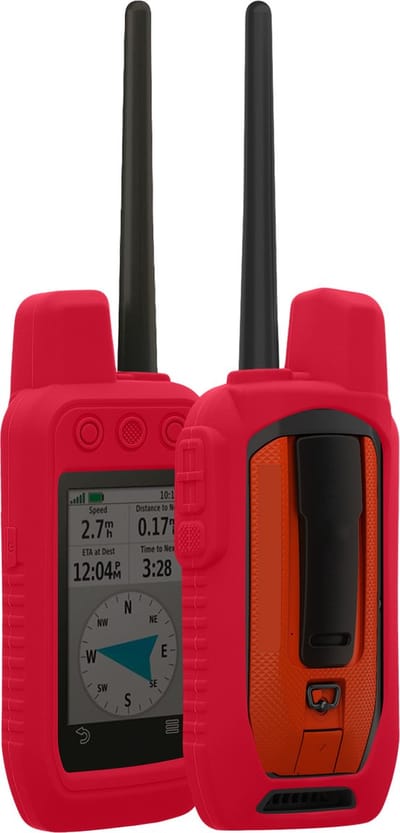 kwmobile Hoesje geschikt voor Garmin Alpha 300 / Alpha 200 - Beschermhoes voor handheld GPS - Back cover in roze