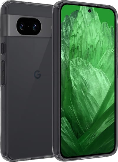Hoesje Geschikt voor Google Pixel 8a - Sterk & Shockproof - Hoes Cover - Siliconen Case - Transparant
