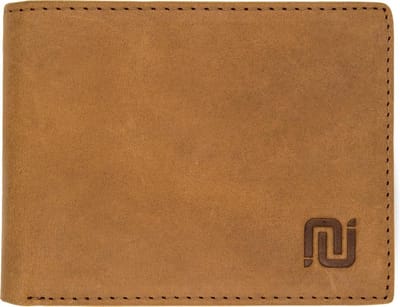 NEGOTIA Elite - Leren Portemonnee Heren - Pasjeshouder Mannen - 100% Luxe Top-Grain Leer - Bruin
