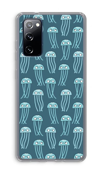 Case Company® - Hoesje geschikt voor Samsung Galaxy S20 FE / S20 FE 5G hoesje - Kwallie - Soft Cover Telefoonhoesje - Bescherming aan alle Kanten en Schermrand