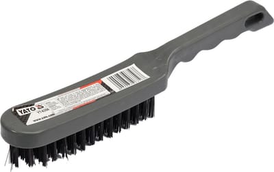 Yato YT-6356 - Staalborstel - 6 Rijen - Kunststof Handgreep