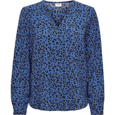 JdY JDYPIPER L/S V-NECK TOP WVN NOOS - Maat 38 - Dames Top