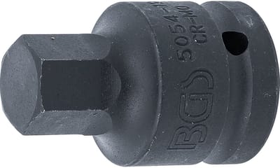 BGS Power bit inbus vierkant 20 mm (3/4") inbus 19 mm - 5054...