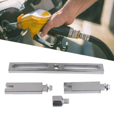 Dailygoods- Tankdop Verstelbaar - Universele Tankdop - Demontagegereedschap - Brandstoftanksleutel - Eenvoudige Installatie - Professionele Aanbeveling - Stuurwiel