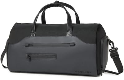 Wozinsky Premium Suit Travel Bag with Wet Pocket (45L) - Black