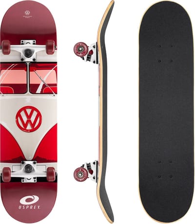 Osprey x Volkswagen® 1 and Only – Skateboard – 31 inch – Double Kick – ABEC 7 – 7-laags Esdoorn