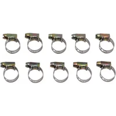 Set van 10 opengewerkte metalen kabelbinders Brazoline