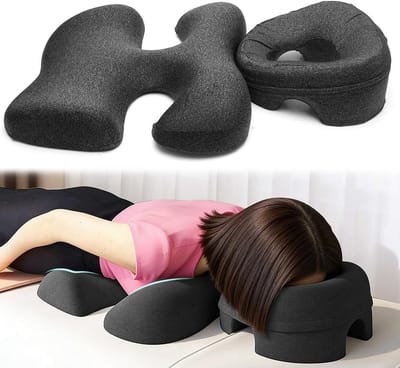 Ergonomisch gezichtskussen met borststeun voor massagebed, ideaal voor schoonheidssalons en spa's, biedt optimale ondersteuning en comfort