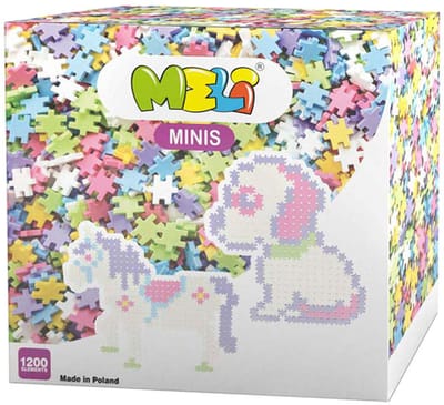 K'nex bouwblokken pastel 1200dlg - creatieve speelset voor kinderen.