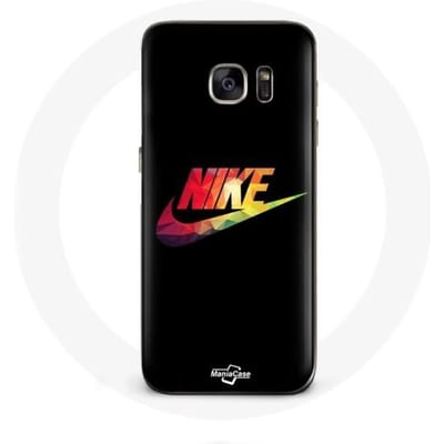 Coque - Nike - Samsung Galaxy S7 - Rigide - Noir - Protection noir