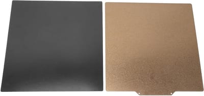 Flexibele Stalen Plaat - Printplaat Verenstaal - 3D Printen - Dubbelzijdig Bedrukbaar - 255x245MM - Zwart