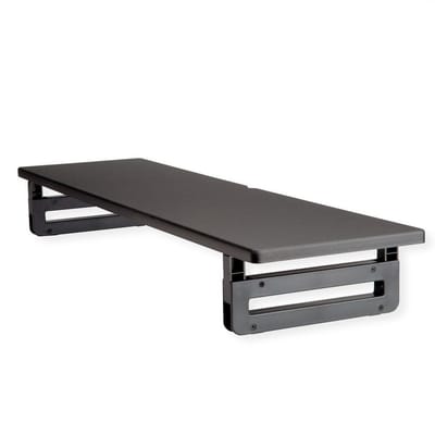 Value ergonomische monitor standaard/verhoger XXL / zwart