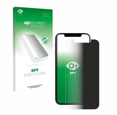 upscreen - privacy screenprotector voor Apple iPhone 12 / 12 Pro - Folie Beschermfolie Blauwlichtfilter