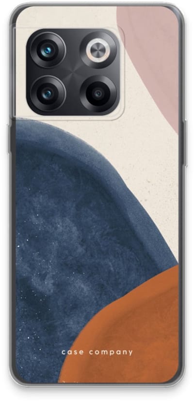 Case Company® - Hoesje geschikt voor OnePlus 10T hoesje - Geo #1 - Soft Cover Telefoonhoesje - Bescherming aan alle Kanten en Schermrand