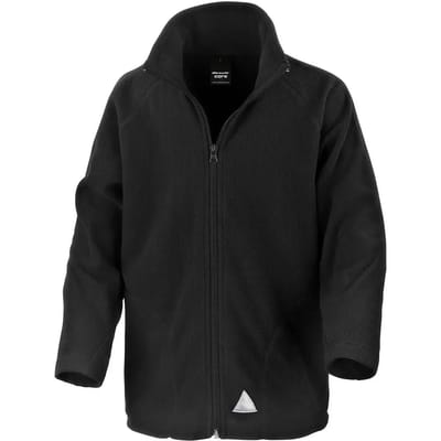 Result Junior Microfleece Jacket RT114J - Black - XXS (3-4)