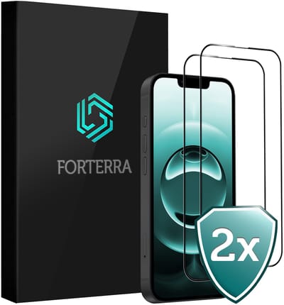 Screenprotector 2 Stuks - Geschikt voor Apple iPhone 16e - Full Cover - Beschermglas - Gehard Glas - Tempered Glass - Screen Protector