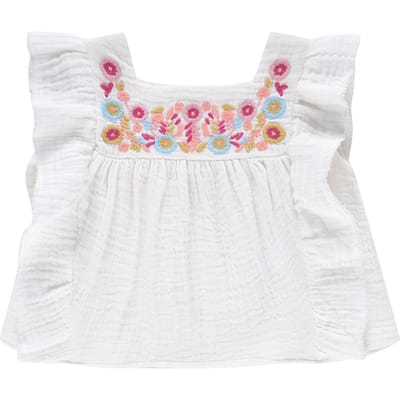 Louise Misha Top Jaya White Size: 6M | Shirts Outlet | Unisex | Wit