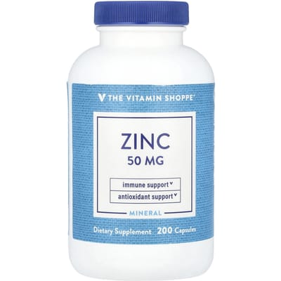 The Vitamin Shoppe, Zink, 50 mg, 200 Capsules