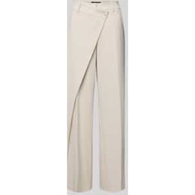 Stoffen broek met Franse Steekzakken Model 'ANAIS'